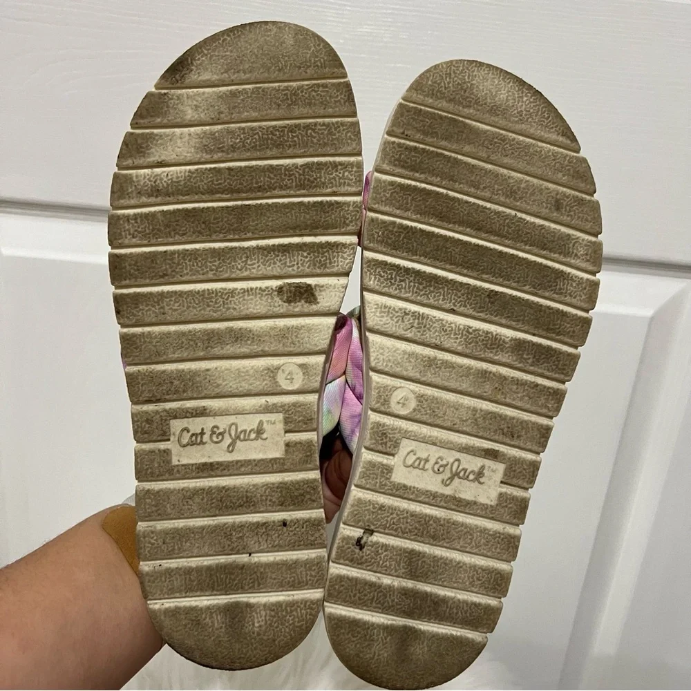 💗 Cat & Jack -‎ Girls Tie Dye Slip on Sandals
